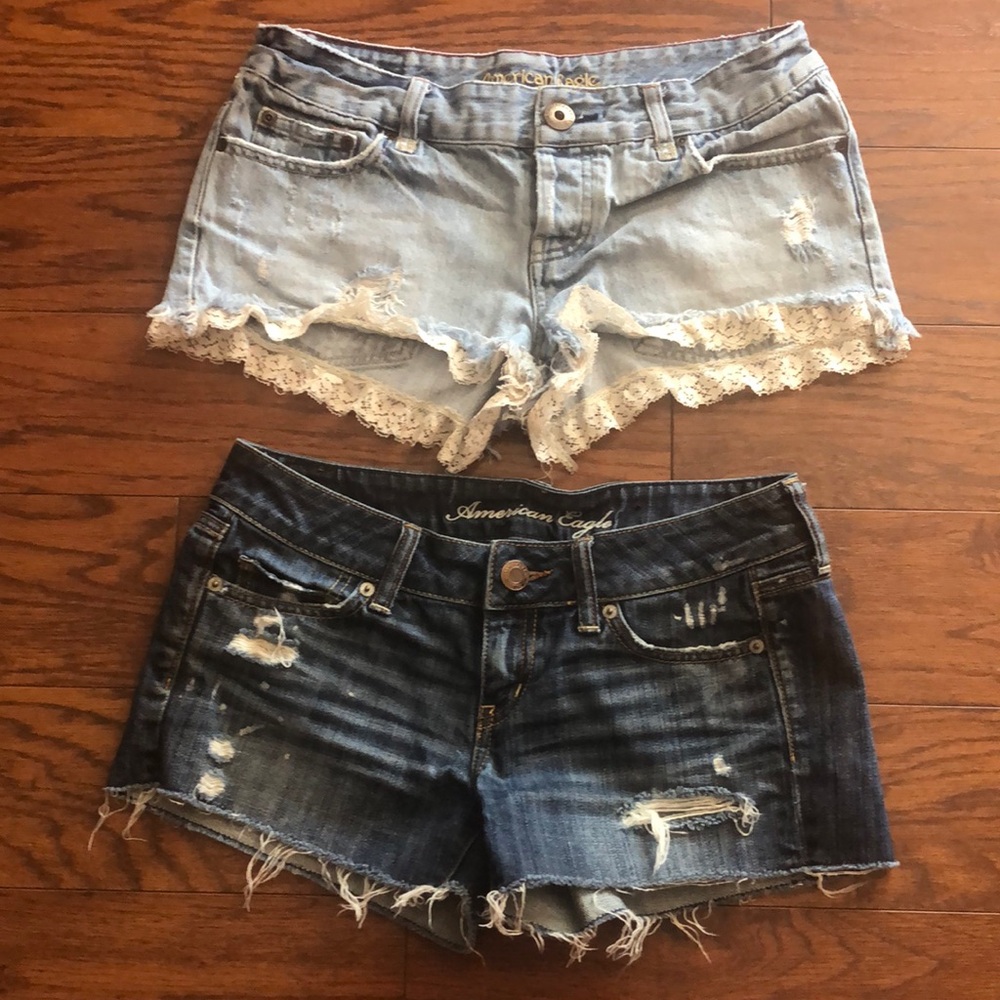 American Eagle shorts size 4! LOT of 2